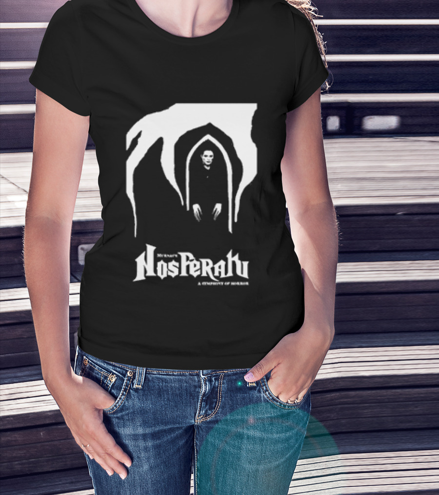 Nosferatu A Symphony Of Horror Murnau Classic Horror Film Archway T-Shirt