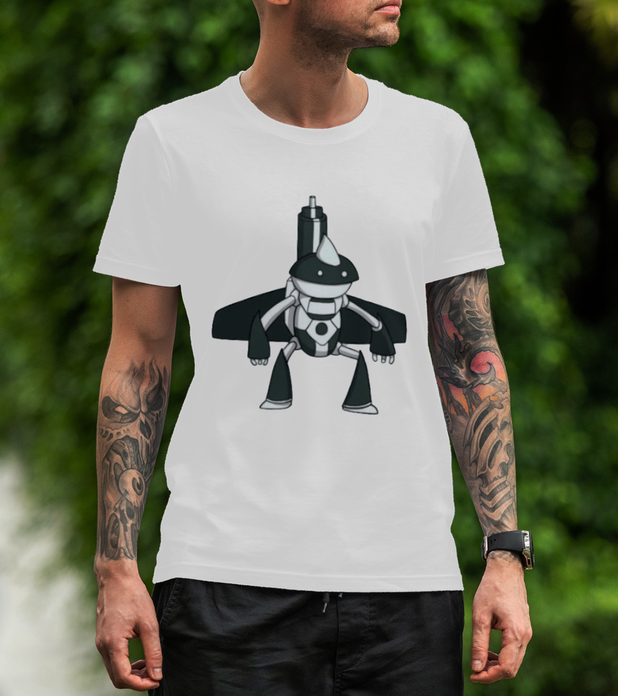 New York Jets Pokemon Robot Fusion T-Shirt