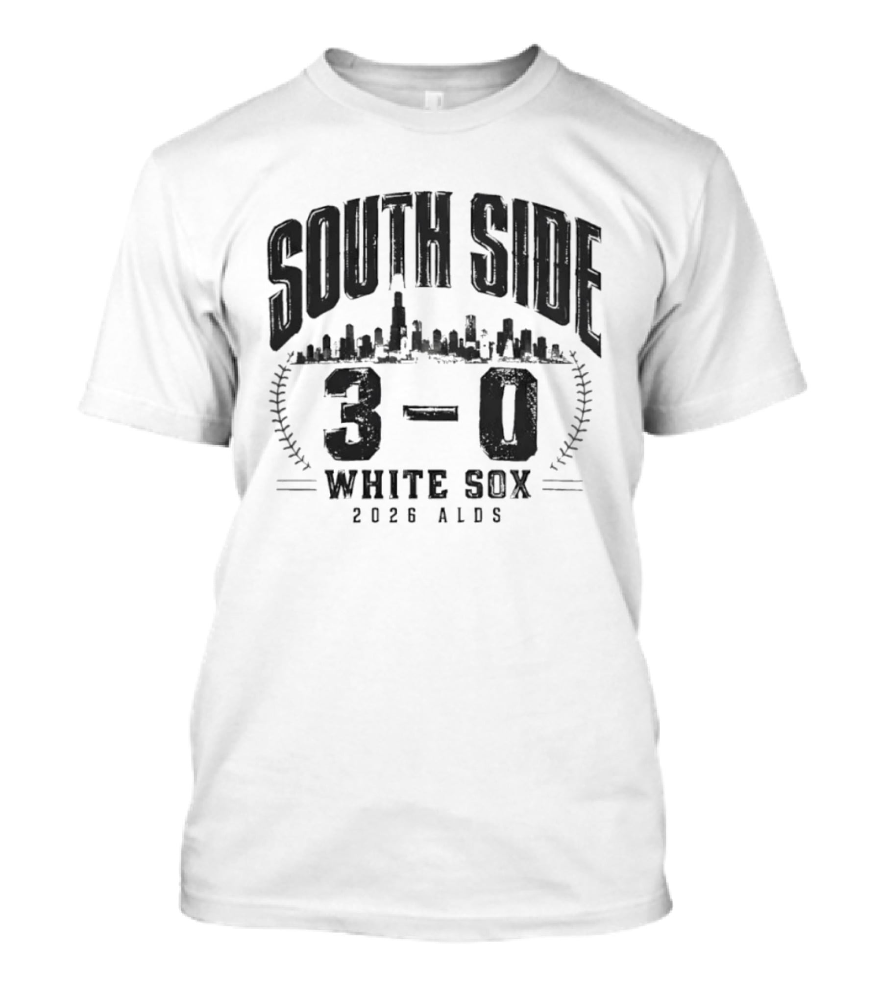 Chicago White Sox South Side Skyline 3 0 2026 ALDS T-Shirt