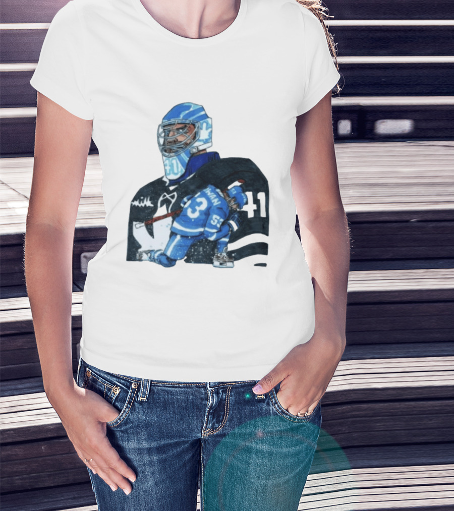 Cowan 53 Toronto Hockey Game 2 BrianBeLeafs Goalie Art 41 T-Shirt