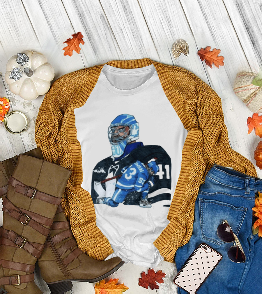 Cowan 53 Toronto Hockey Game 2 BrianBeLeafs Goalie Art 41 T-Shirt