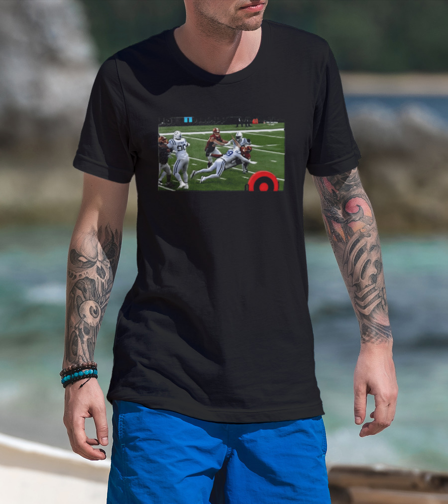 Patrick Mahomes Athan Kaliakmanis Roughing Passer NFL Live Display T-Shirt
