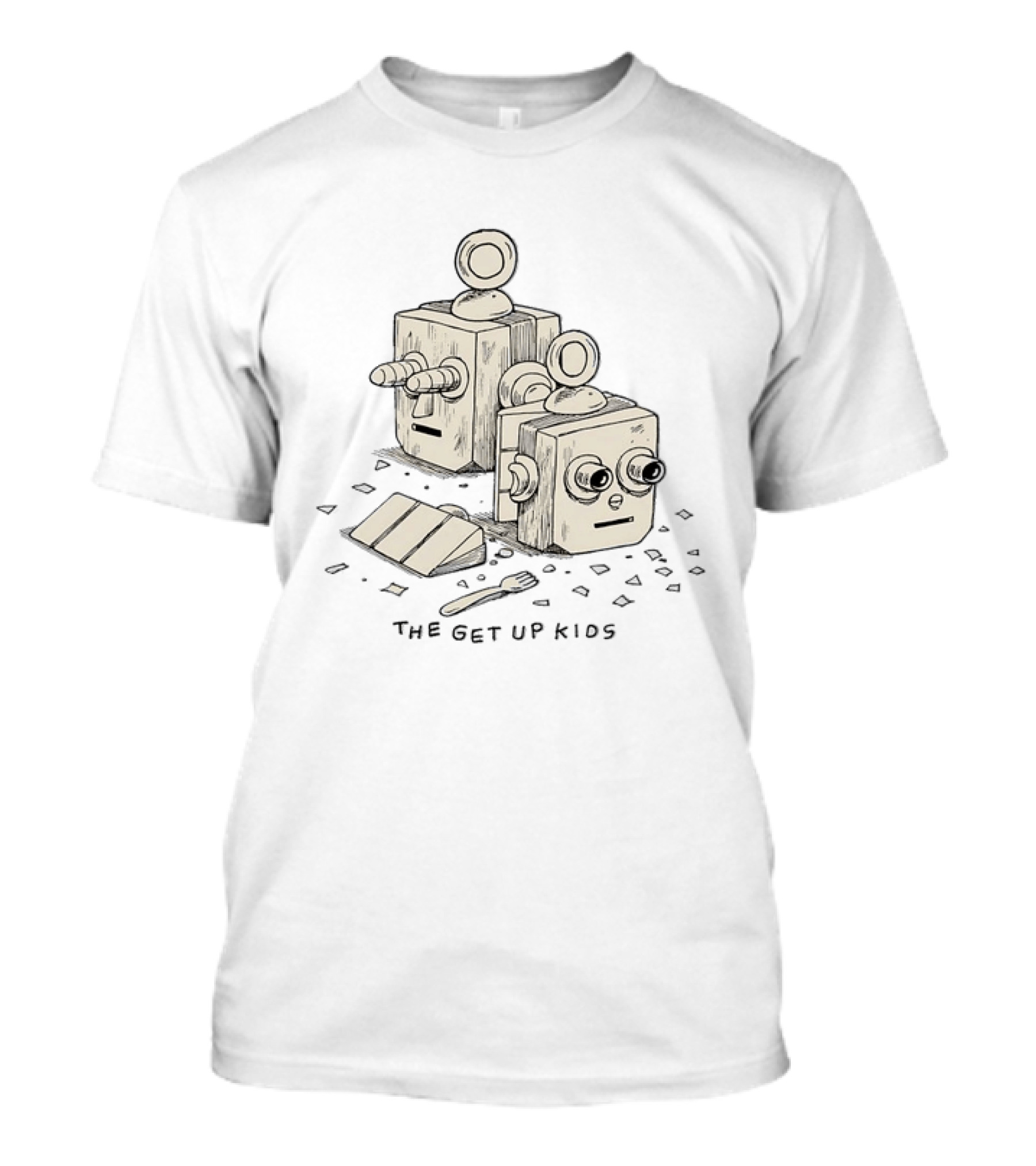 The Get Up Kids Robot Emo Indie Rock Band T-Shirt