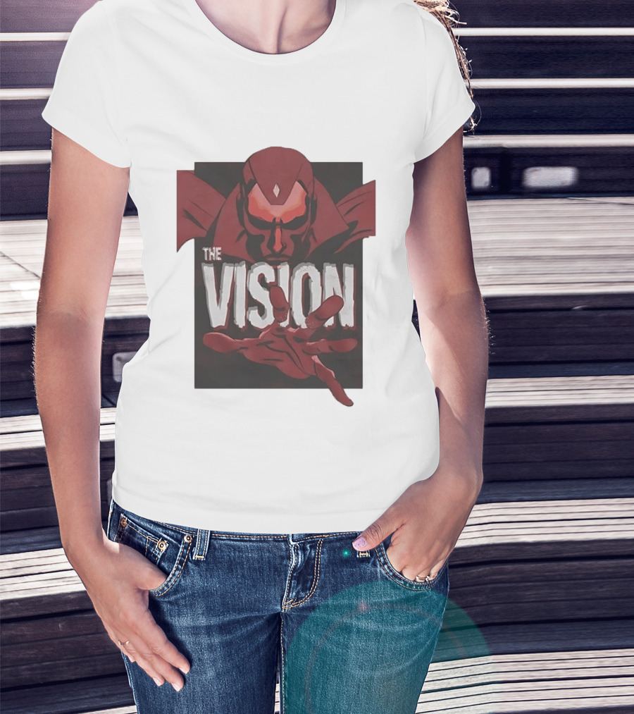 The Vision Marvel Superhero Avengers Comic T-Shirt