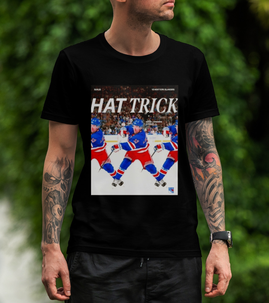 Alexis Lafrenière Hat Trick NY Rangers Vs New York Islanders 10.06.23 Forward T-Shirt