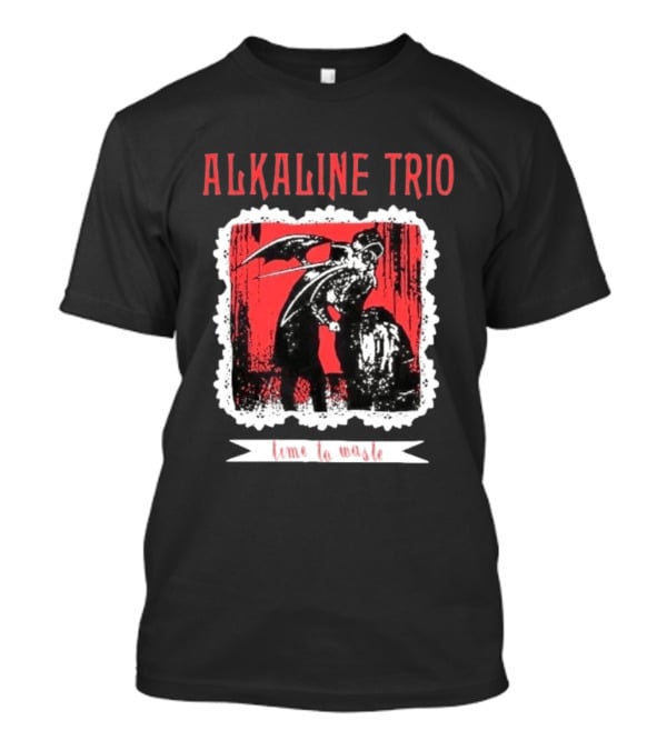 Alkaline Trio Time To Waste Punk Rock Band Album T-Shirt