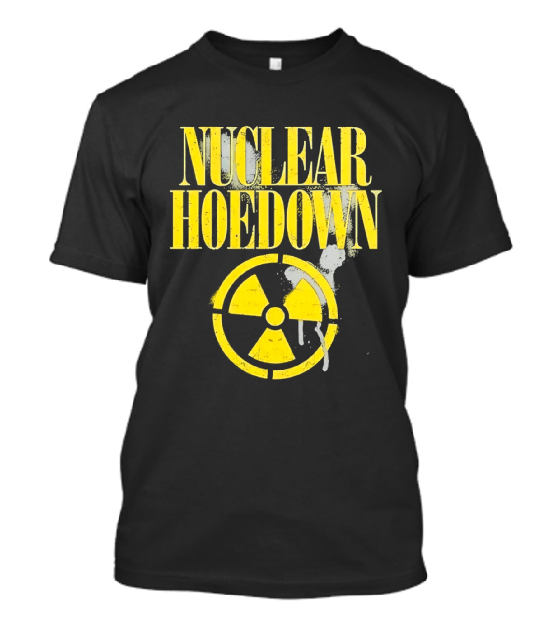 Nuclear Hoedown Distressed Radioactive T-Shirt