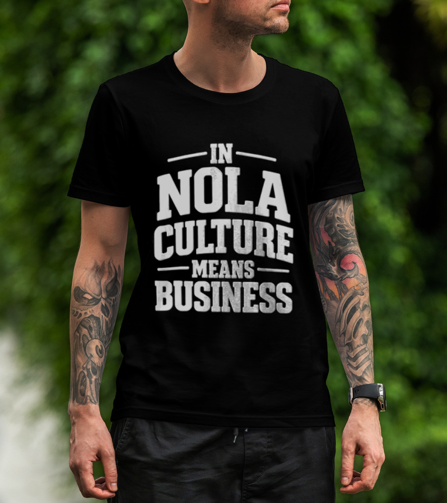 NOLA Culture Means Business Pelicans 2026 T-Shirt