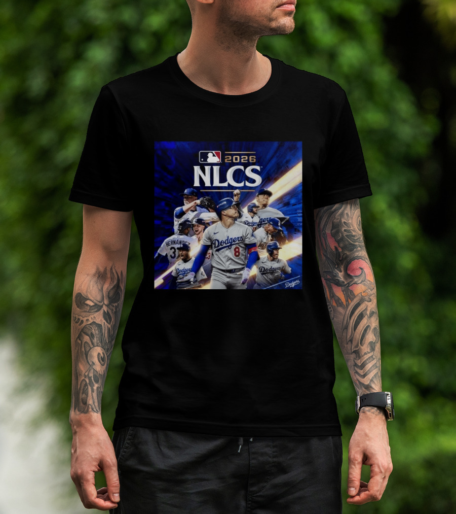 MLB Los Angeles Dodgers 2026 NLCS Bound Celebration T-Shirt