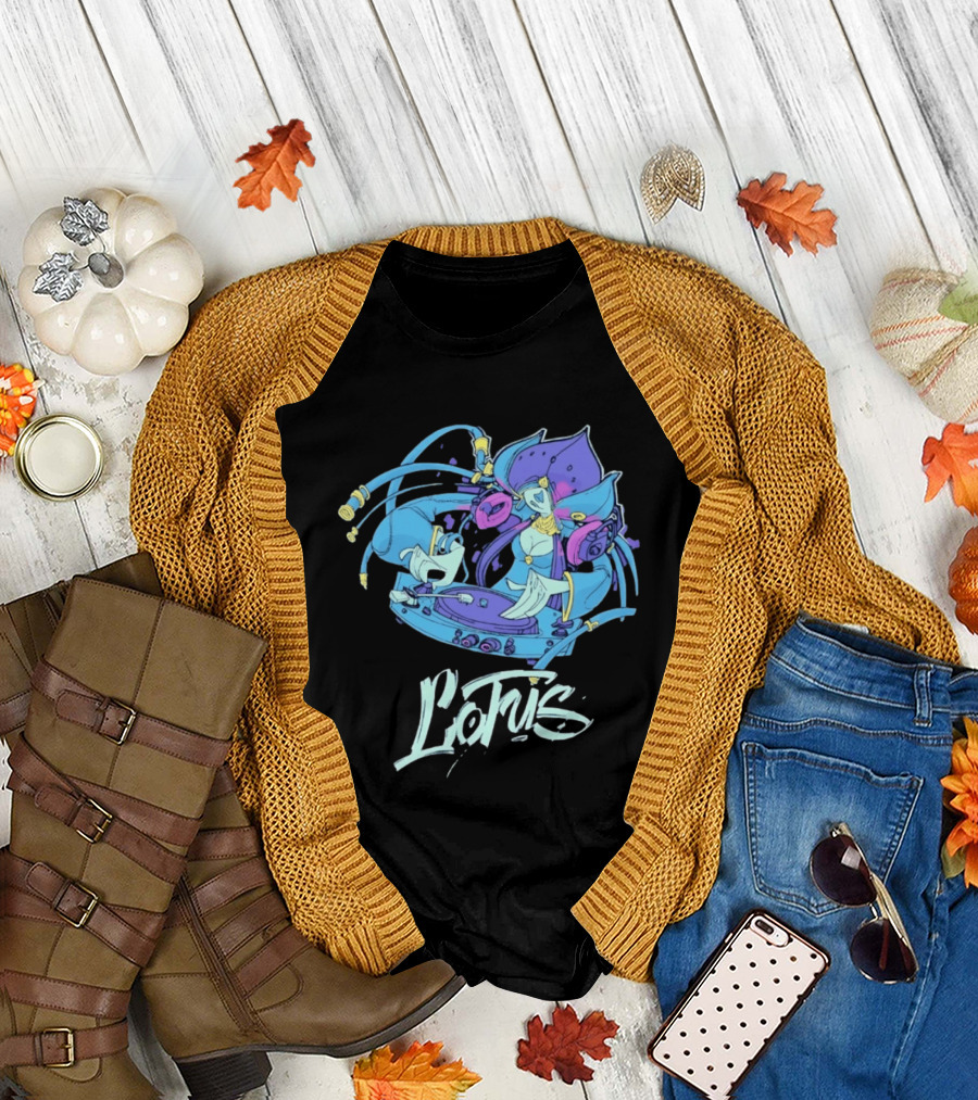 Lotus DJ Warframe Sci Fi Gaming T-Shirt