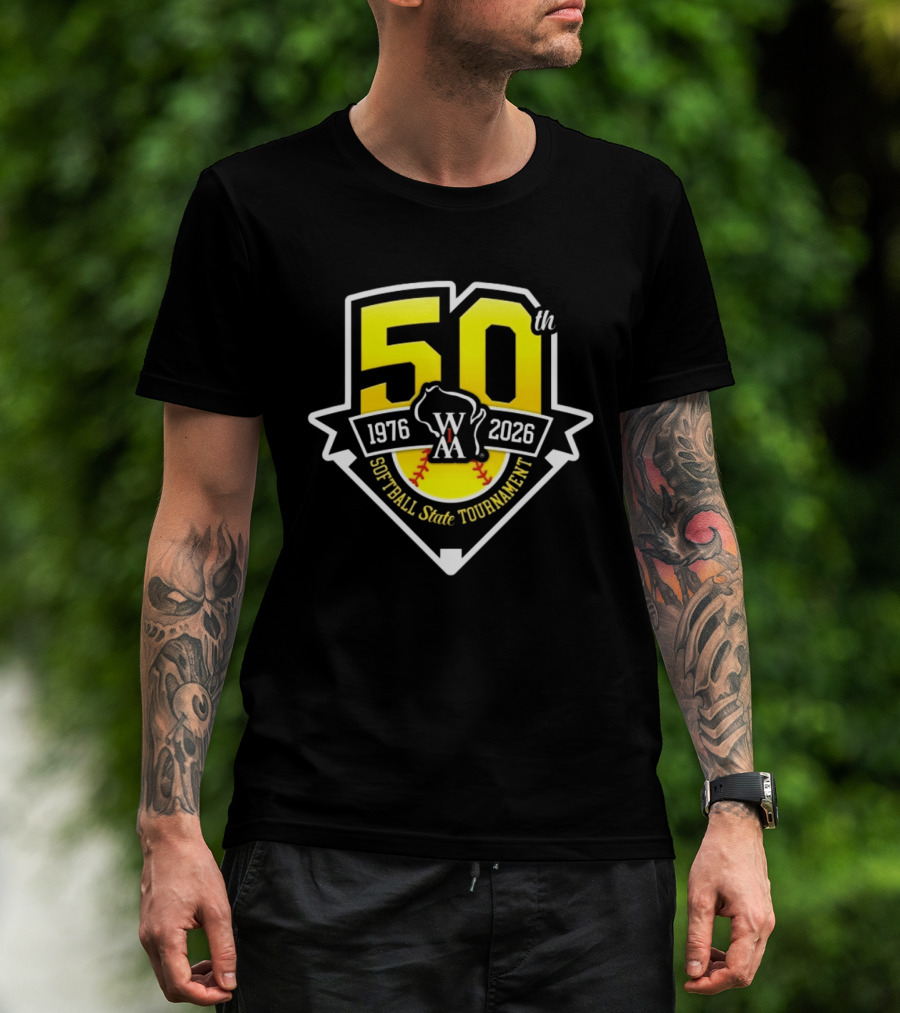 50th WIAA Softball State Tournament 1976 2026 T-Shirt