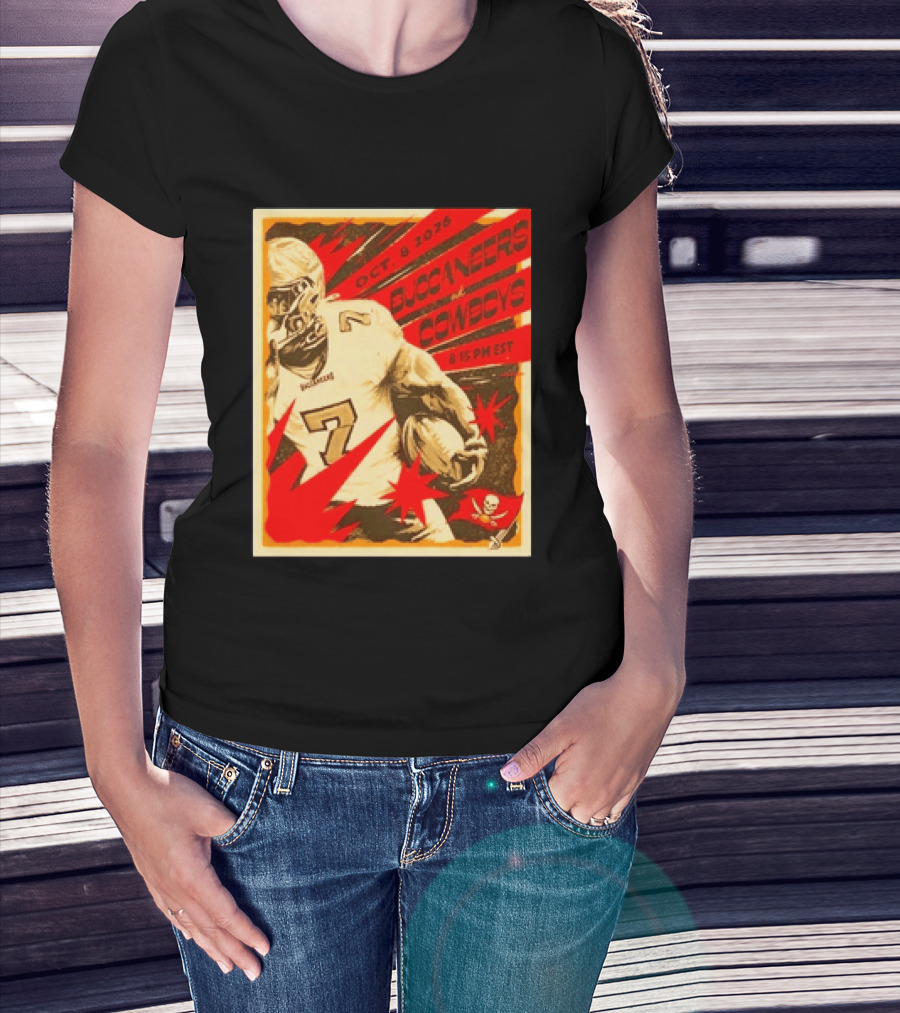 Buccaneers At Cowboys October 8 2026 8:15 PM EST T-Shirt