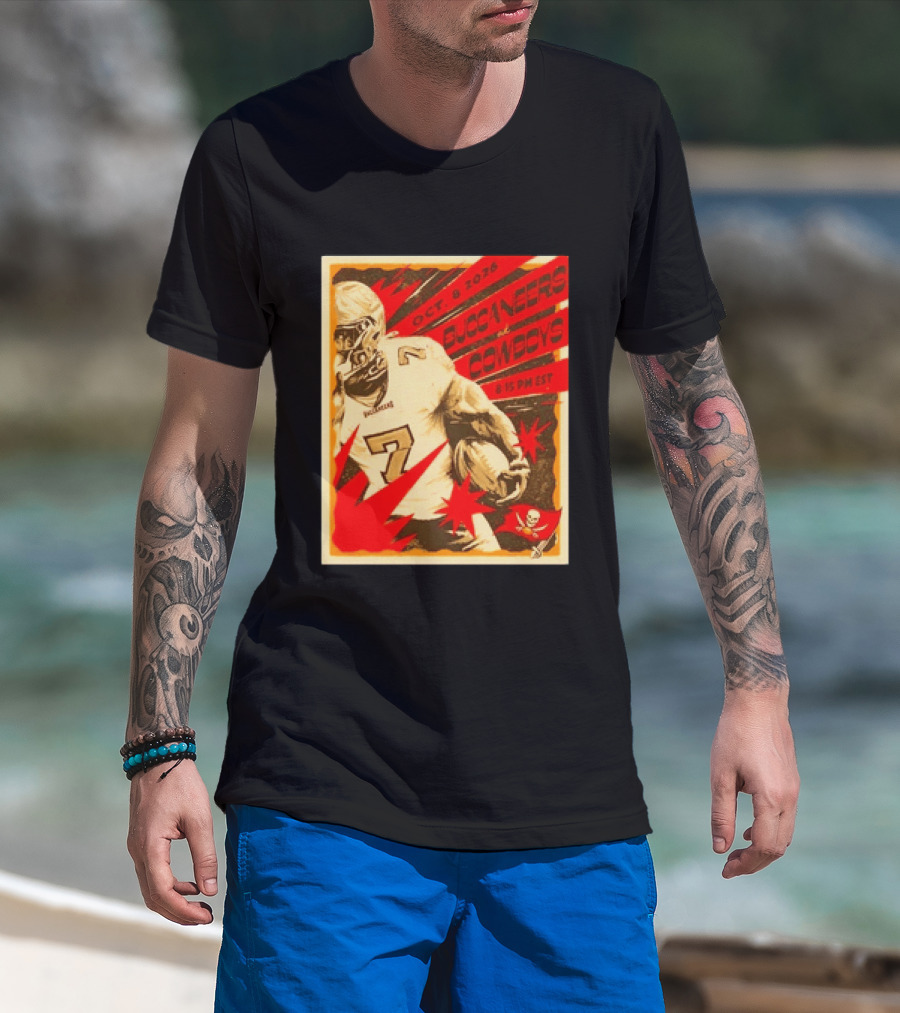 Buccaneers At Cowboys October 8 2026 8:15 PM EST T-Shirt