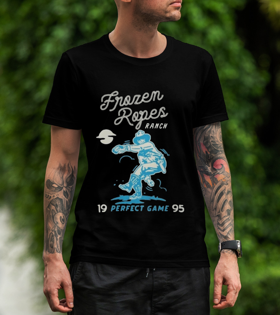 Frozen Ropes Ranch 19 Perfect Game 95 Baseball T-Shirt