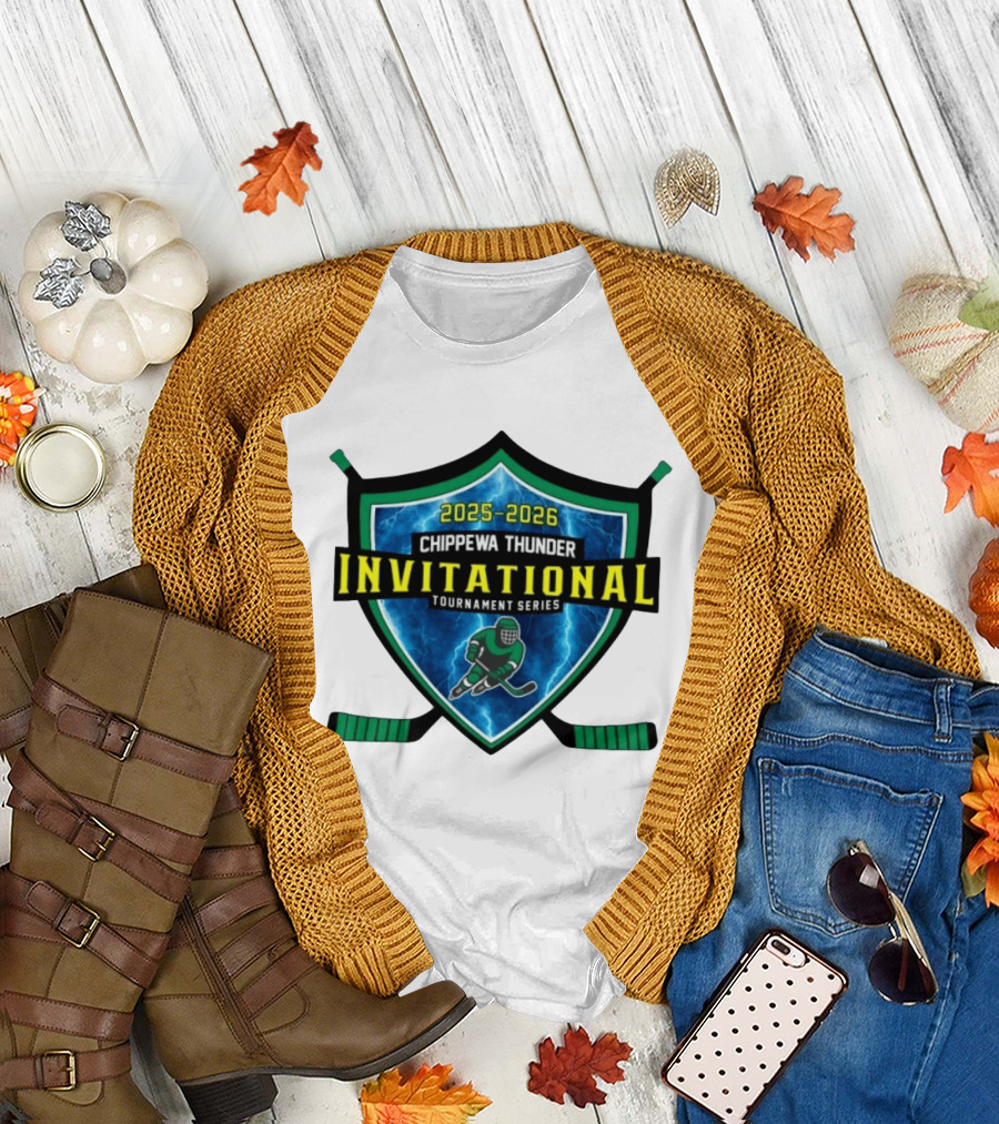 Chippewa Thunder 2025 2026 Invitational Tournament Series T-Shirt