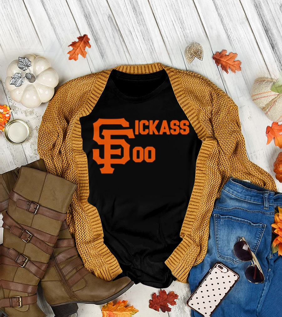 San Francisco Giants Sickass 00 MLB Baseball Team Sports Fan T-Shirt
