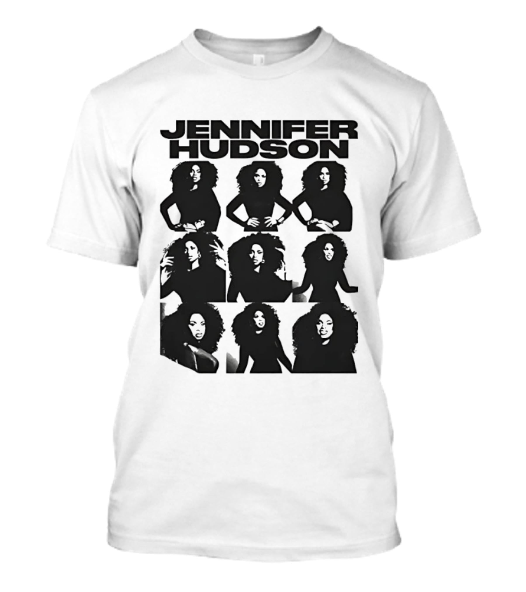 Jennifer Hudson Singer Actress Icons Collection T-Shirt