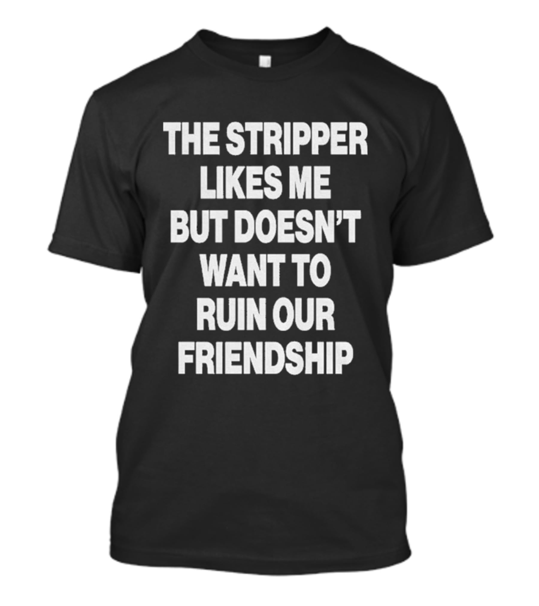 The Stripper Likes Me But Doesn't Want To Ruin Our Friendship T-Shirt