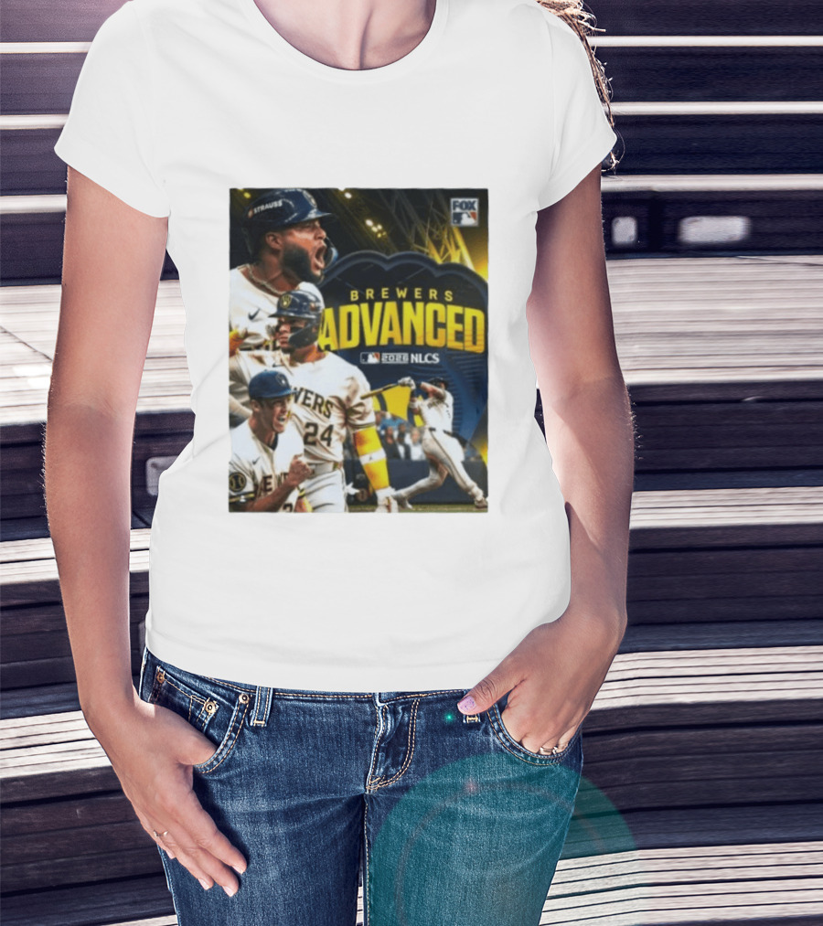 Brewers Advanced 2026 NLCS MLB Fox T-Shirt