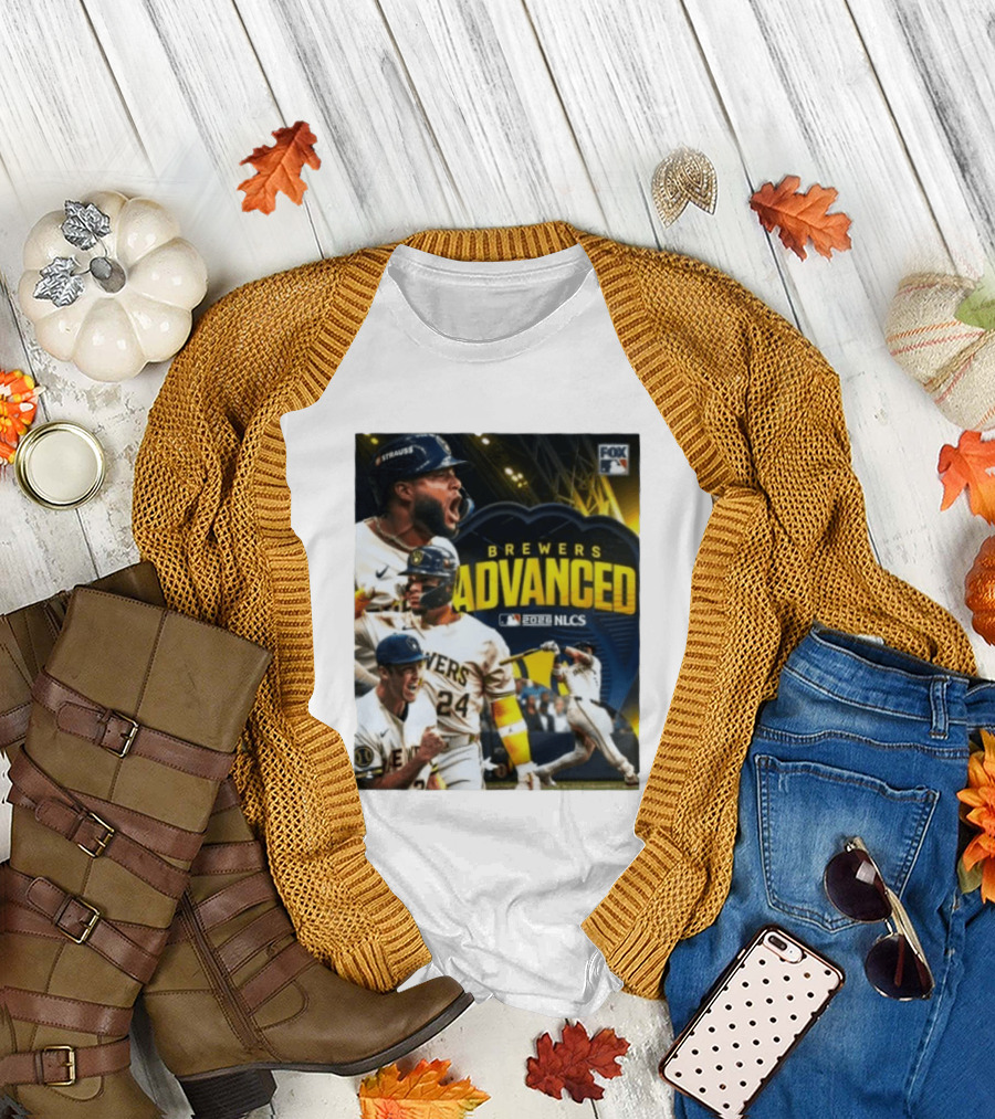 Brewers Advanced 2026 NLCS MLB Fox T-Shirt