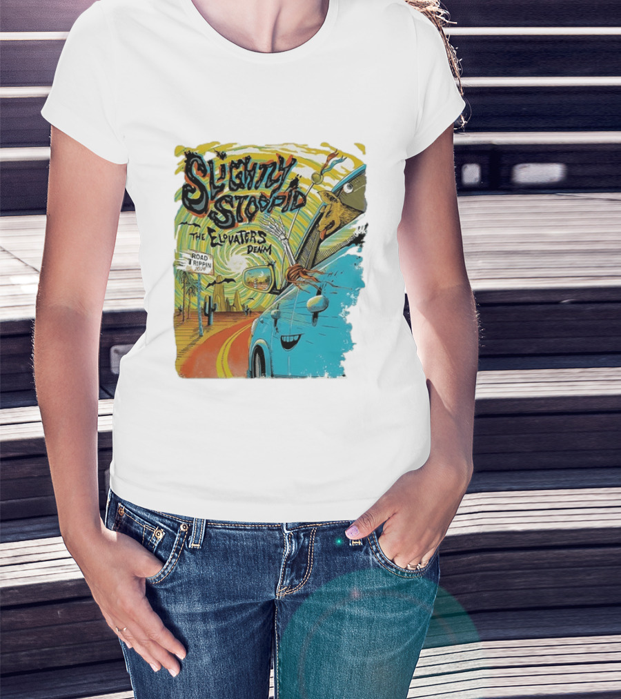 Slightly Stoopid The Elovaters Denm Road Trippin 2026 Vina Robles Amphitheatre T-Shirt