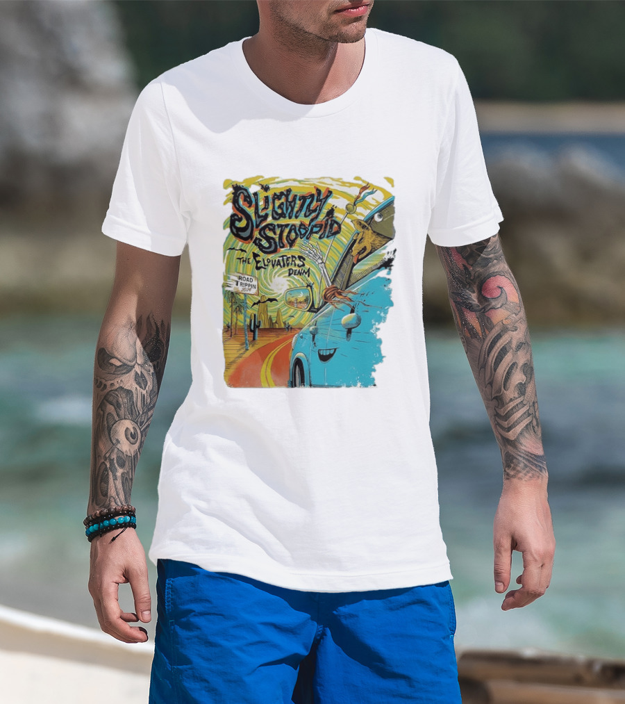 Slightly Stoopid The Elovaters Denm Road Trippin 2026 Vina Robles Amphitheatre T-Shirt