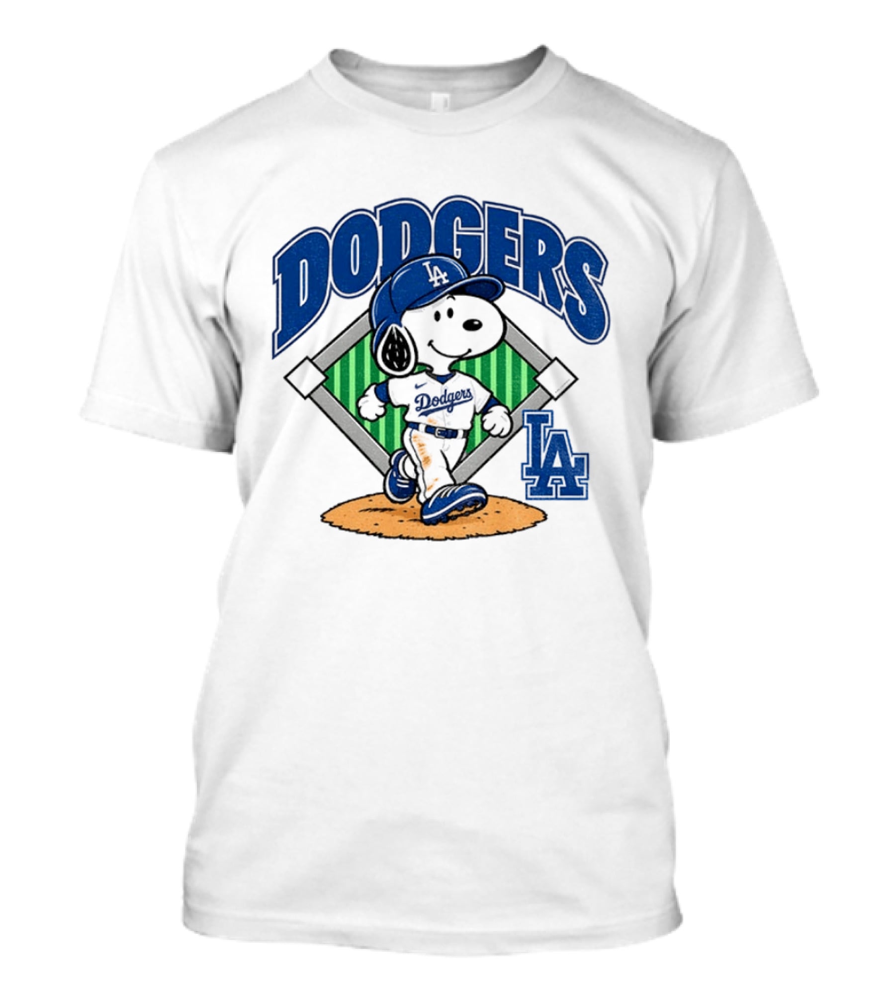 Snoopy Baseball Los Angeles Dodgers MLB Take October T-Shirt