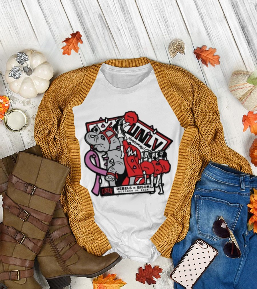 UNLV Rebels Vs Bison Homecoming October 10 2026 T-Shirt