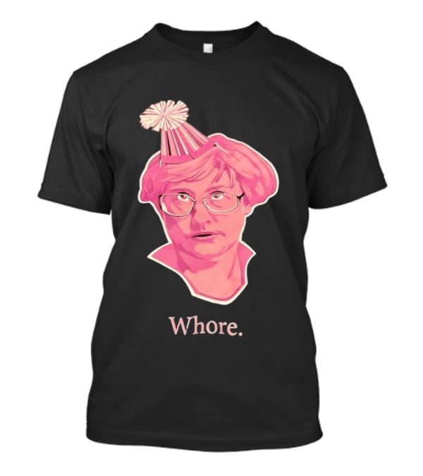 Paula Deen Party Hat Whore Meme Celebrity T-Shirt