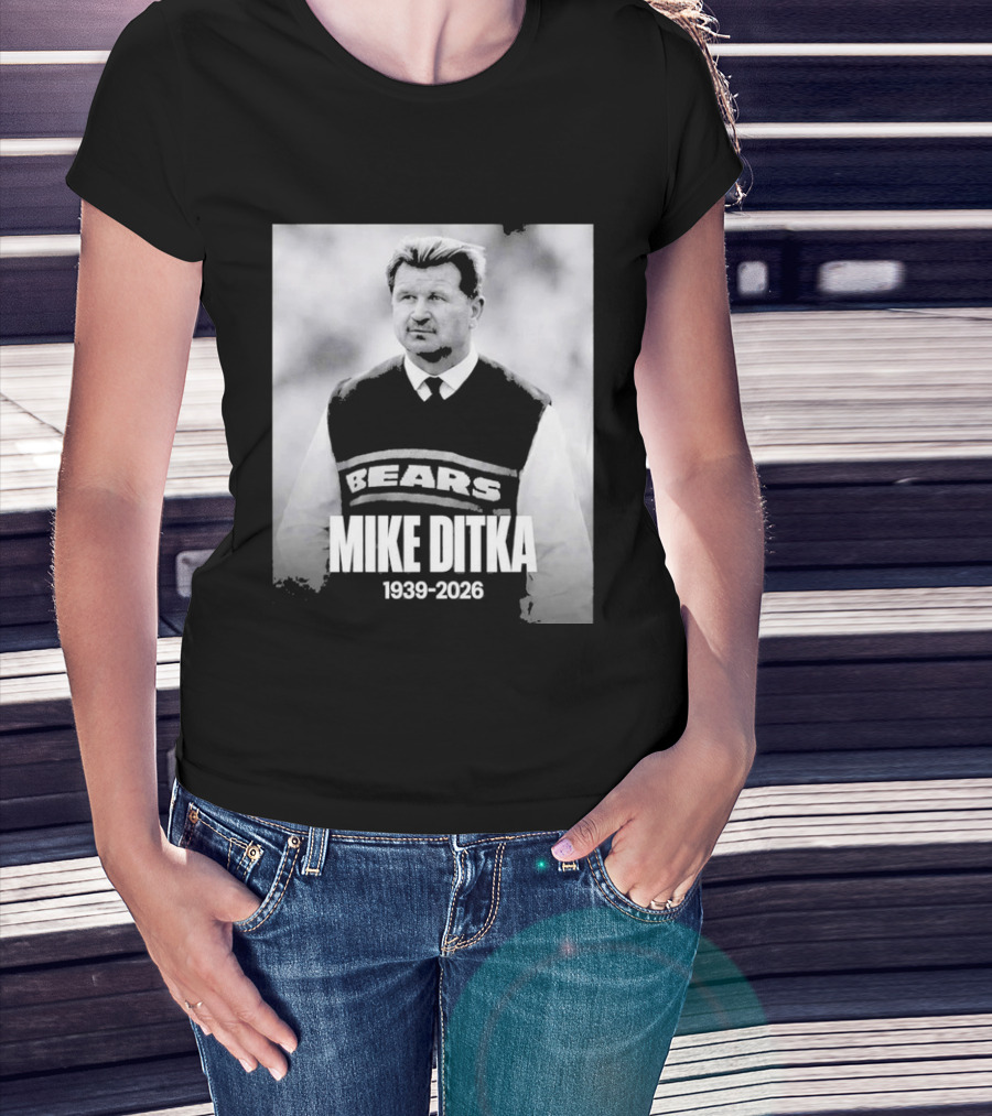 Mike Ditka 1939 2026 Bears T-Shirt