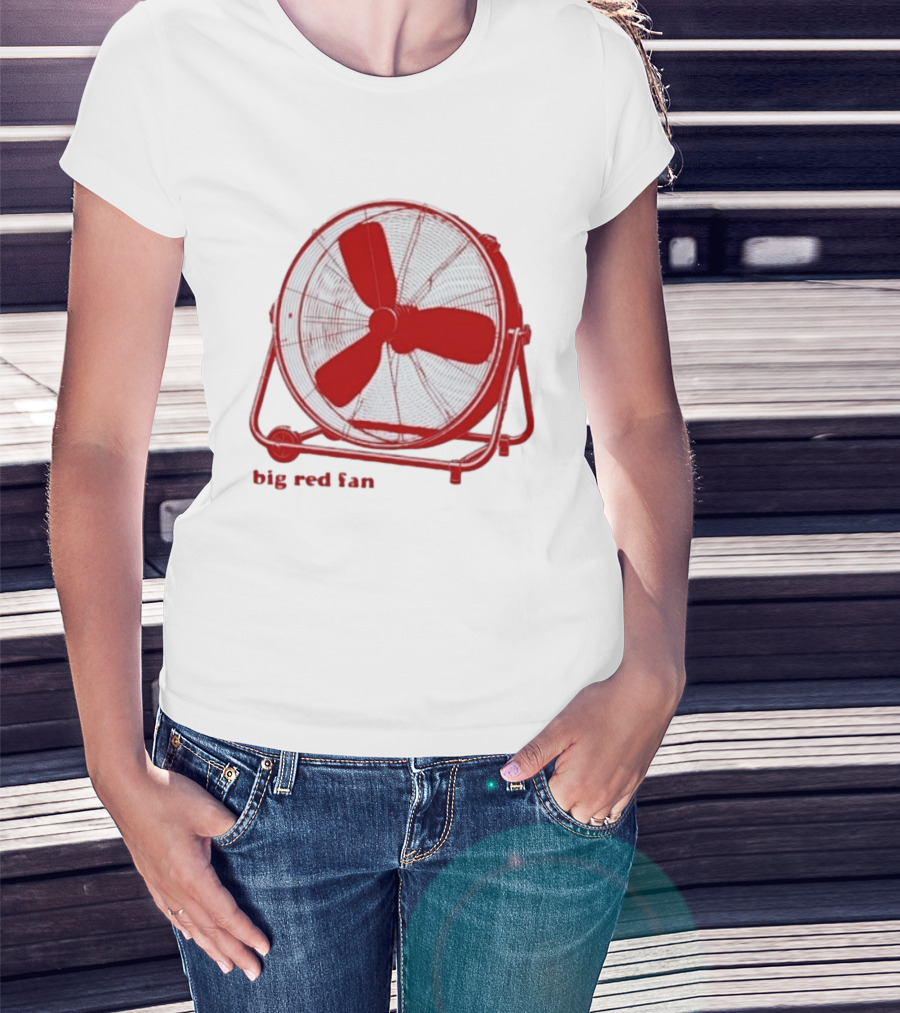 Big Red Fan Minimalist T-Shirt
