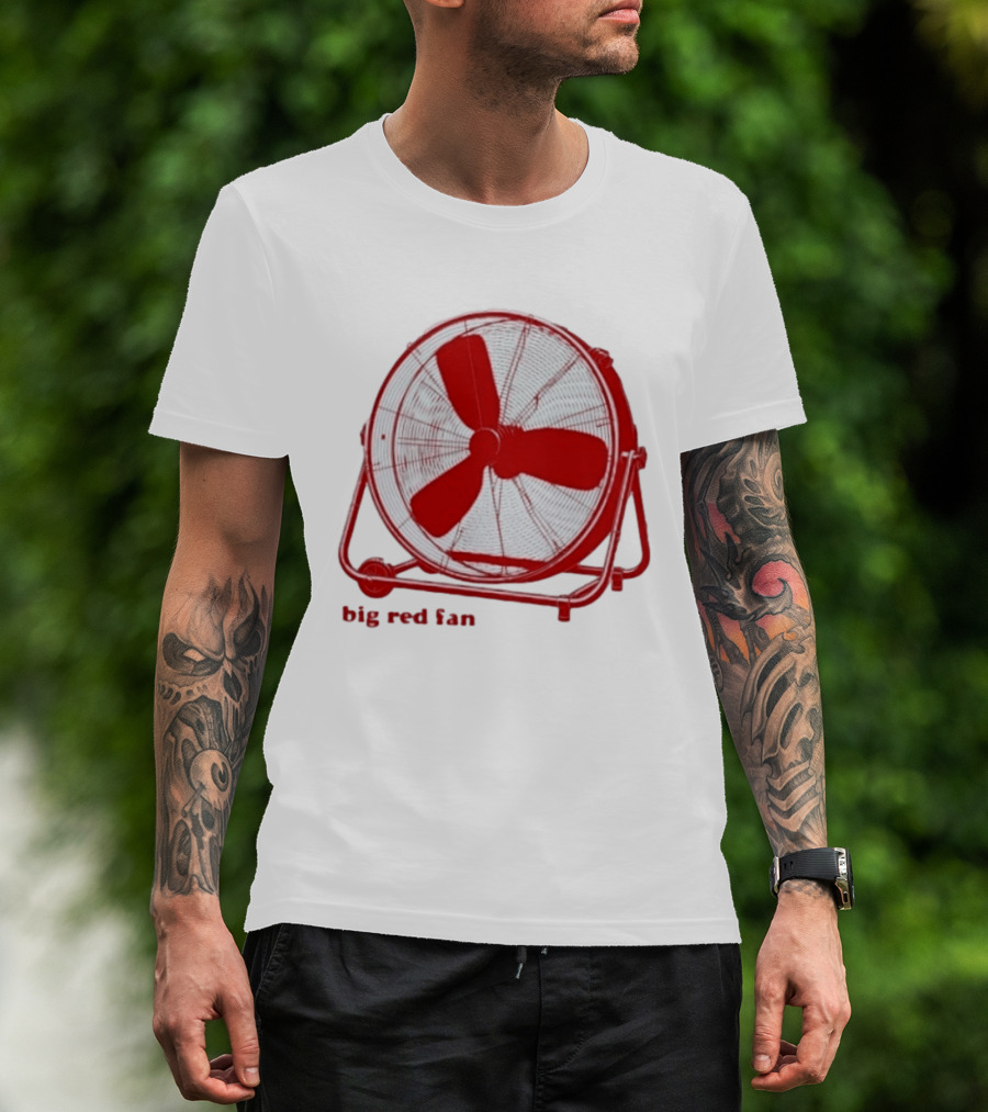 Big Red Fan Minimalist T-Shirt