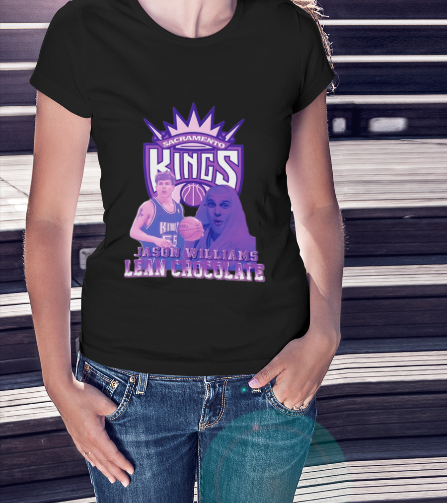 Jason Williams Sacramento Kings NBA Lean Chocolate T-Shirt