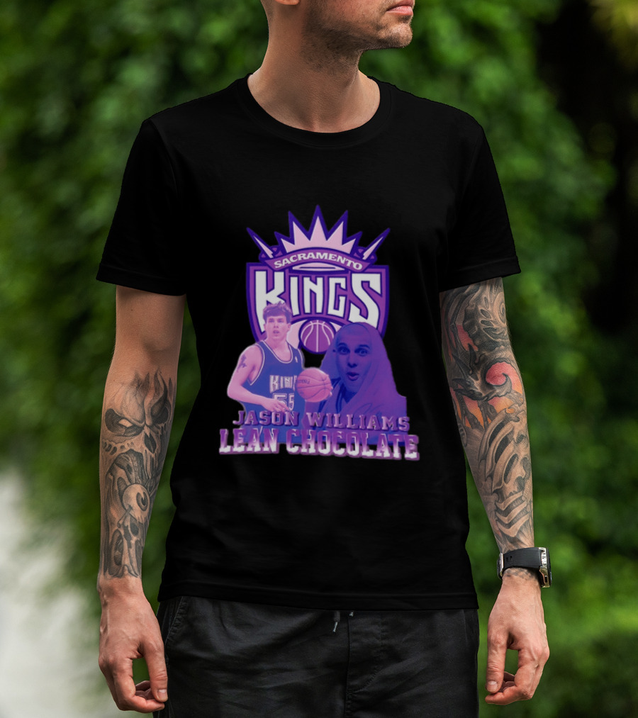 Jason Williams Sacramento Kings NBA Lean Chocolate T-Shirt