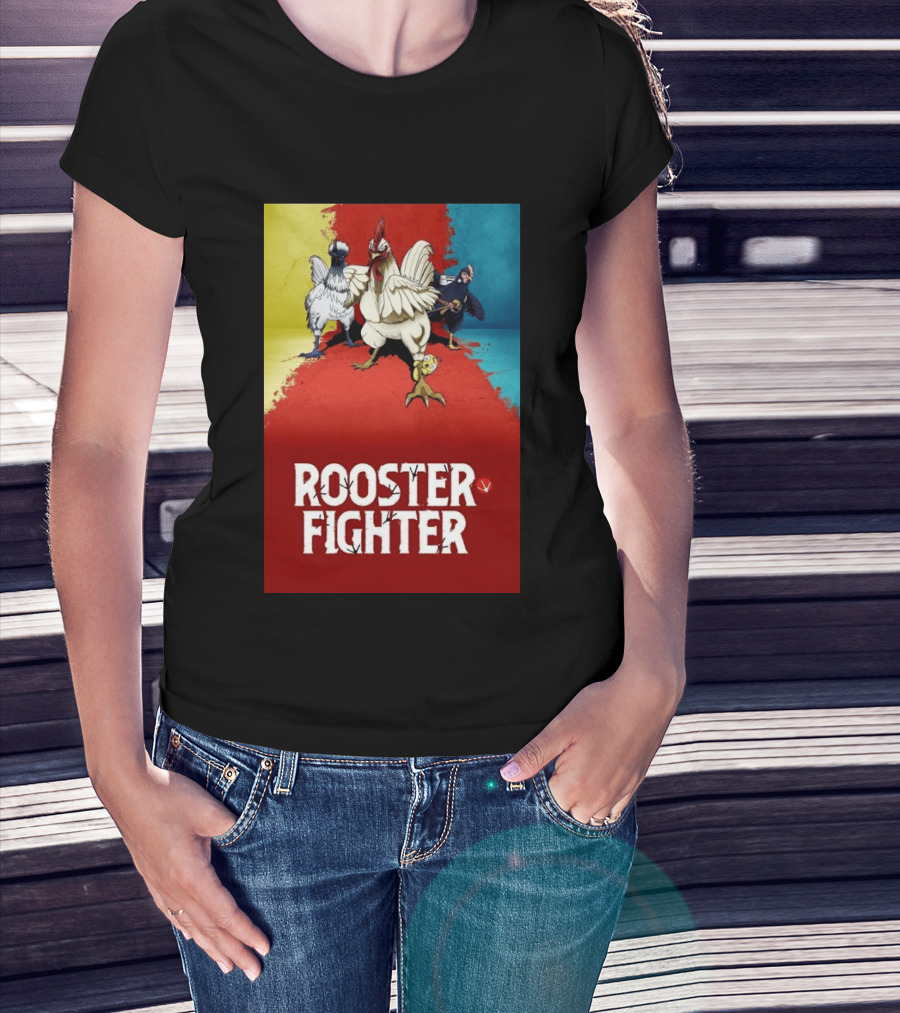 Keiji Rooster Fighter Manga Anime Adventures T-Shirt