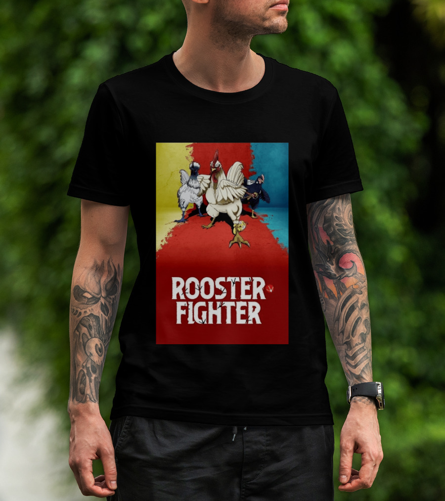 Keiji Rooster Fighter Manga Anime Adventures T-Shirt