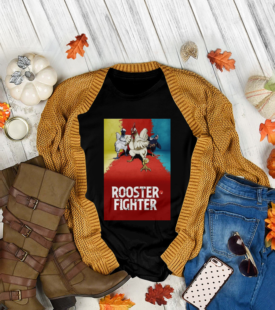 Keiji Rooster Fighter Manga Anime Adventures T-Shirt