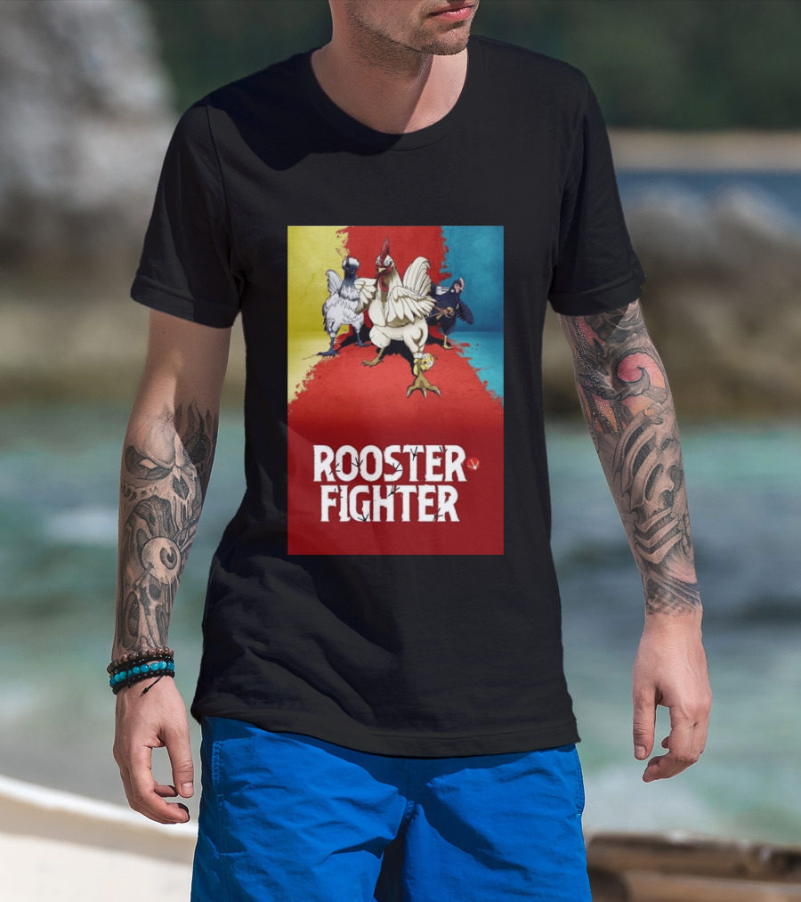Keiji Rooster Fighter Manga Anime Adventures T-Shirt