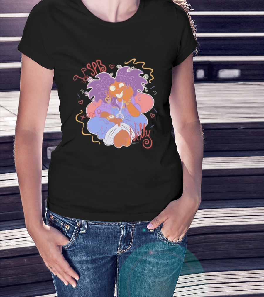 Nelly SPB XOXO 90s Cartoon Style Retro Charm T-Shirt
