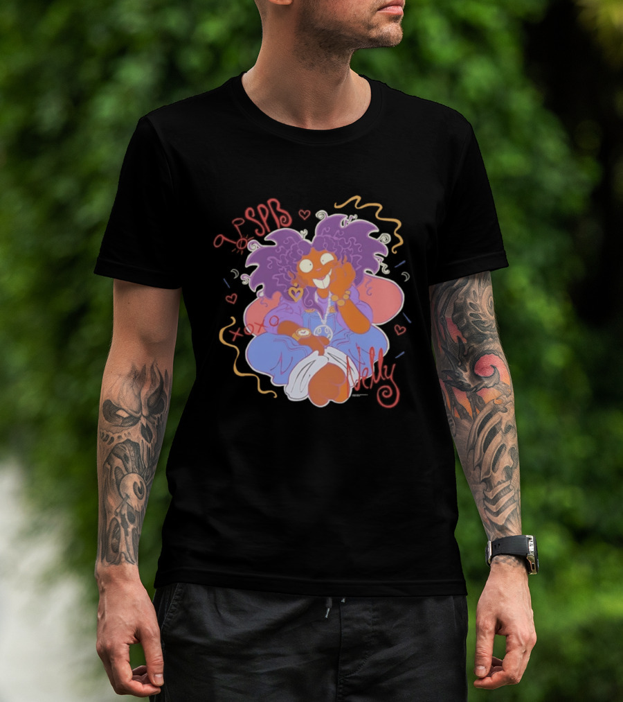 Nelly SPB XOXO 90s Cartoon Style Retro Charm T-Shirt