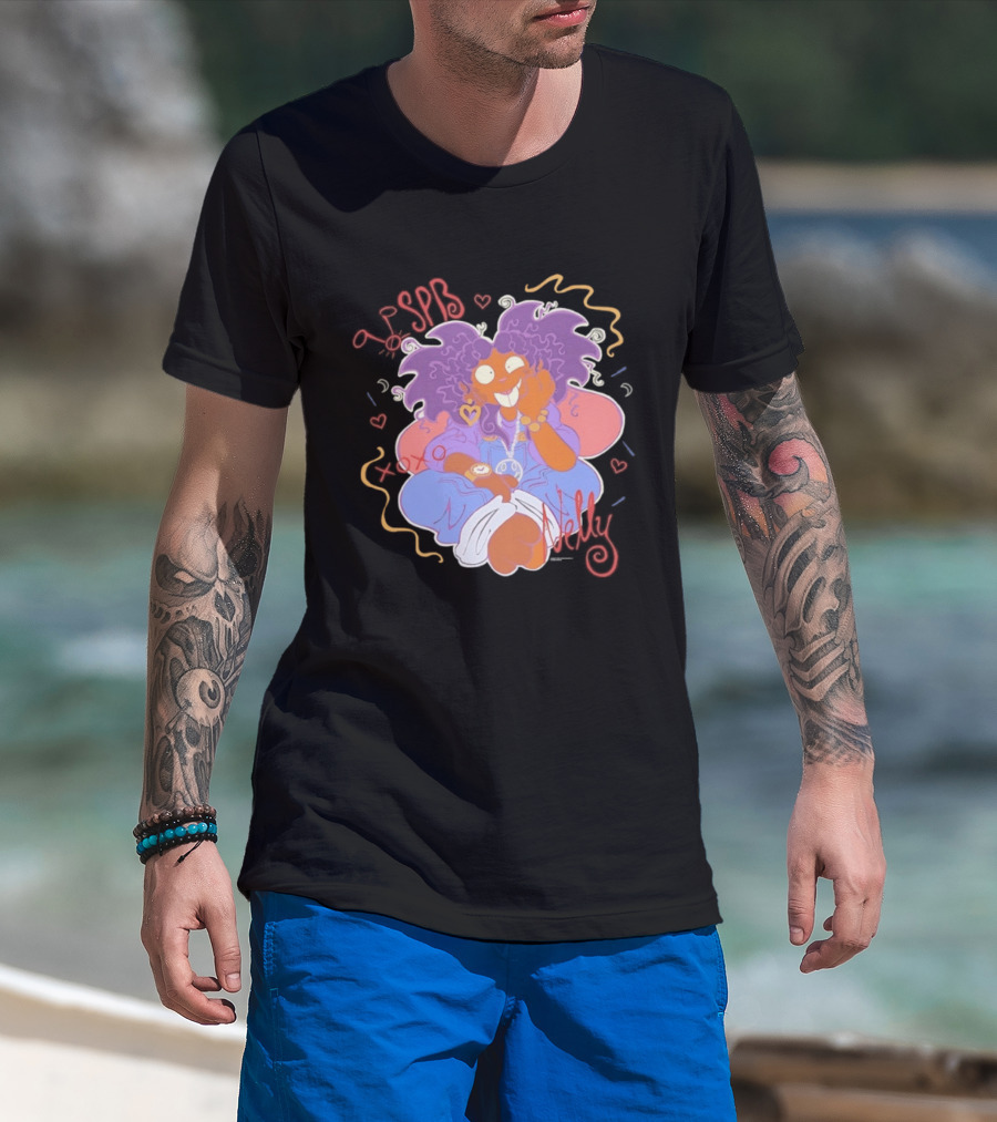Nelly SPB XOXO 90s Cartoon Style Retro Charm T-Shirt
