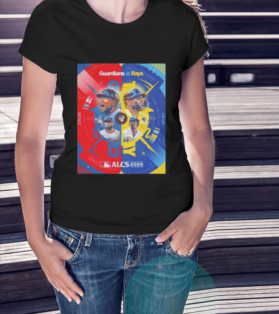 Guardians Vs Rays ALCS 2026 MLB Matchup T-Shirt