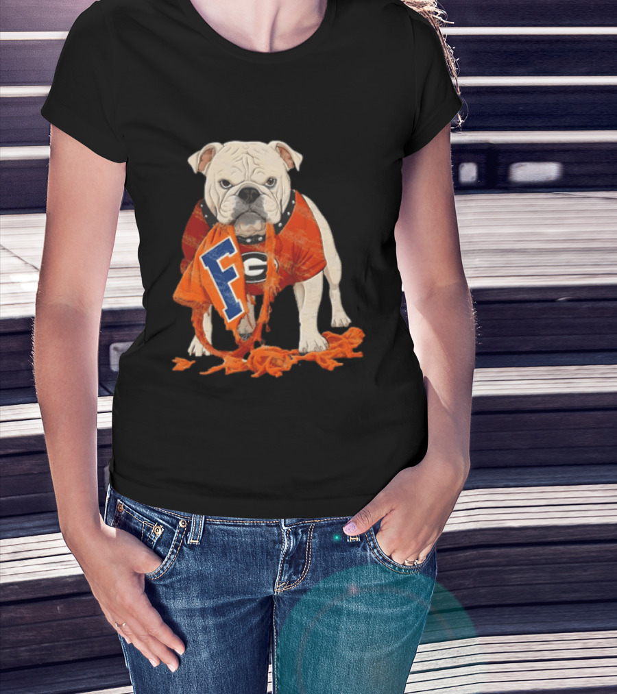 Dawgs Rivalry UGA Bulldogs Defeat Florida Gators Showdown T-Shirt