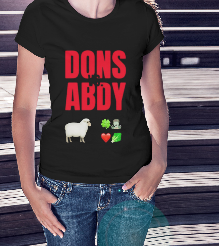 Dons Abdy Sheep Clover Zombie Heart Lettuce T-Shirt
