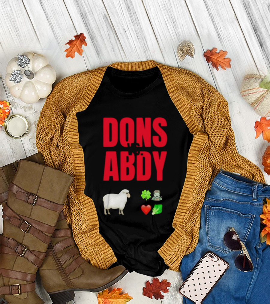Dons Abdy Sheep Clover Zombie Heart Lettuce T-Shirt