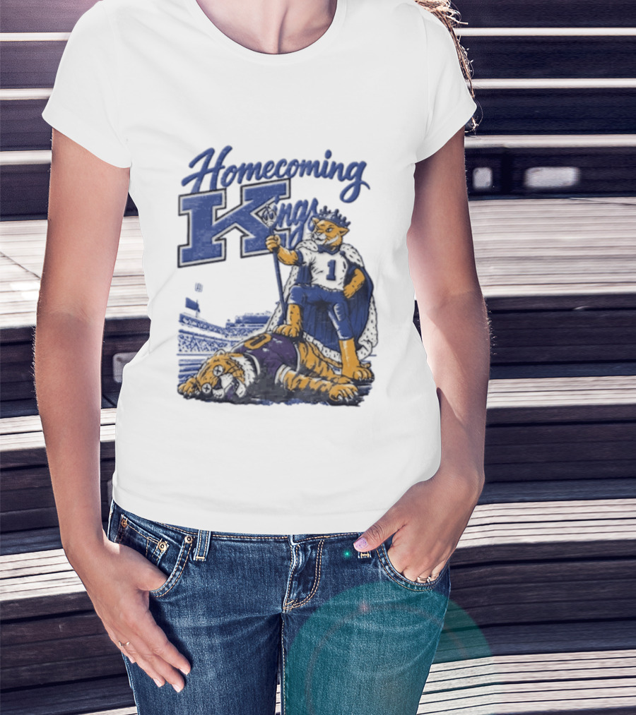 Homecoming Kings Victory Kentucky Wildcats Triumph Over Tigers Week 6 T-Shirt