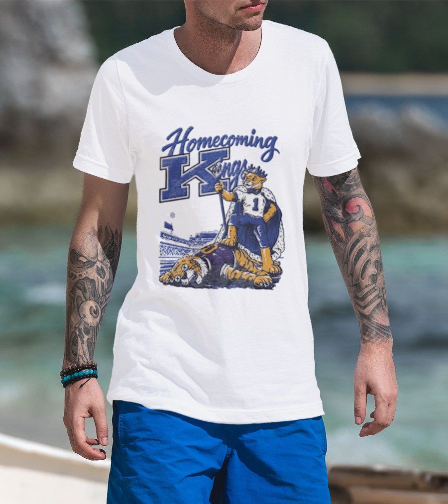 Homecoming Kings Victory Kentucky Wildcats Triumph Over Tigers Week 6 T-Shirt