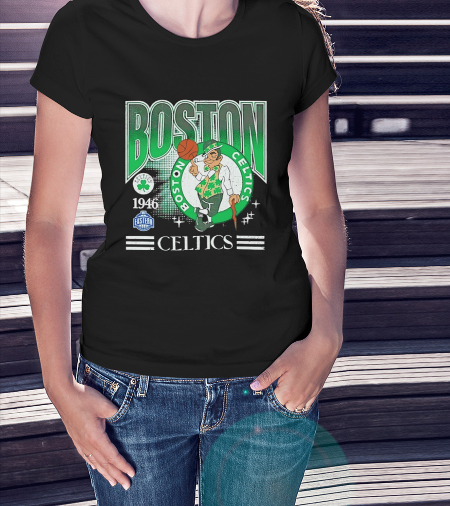 Boston Celtics 1946 Vintage Eastern Conference Basketball T-Shirt