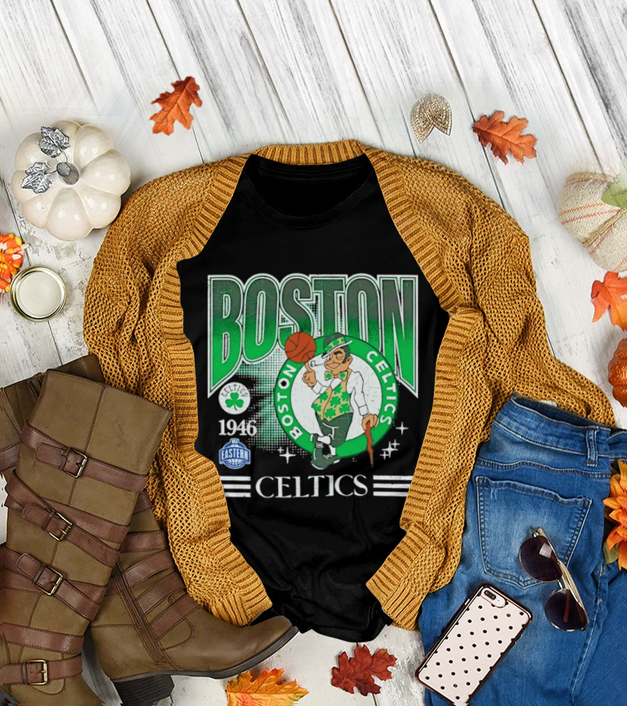 Boston Celtics 1946 Vintage Eastern Conference Basketball T-Shirt