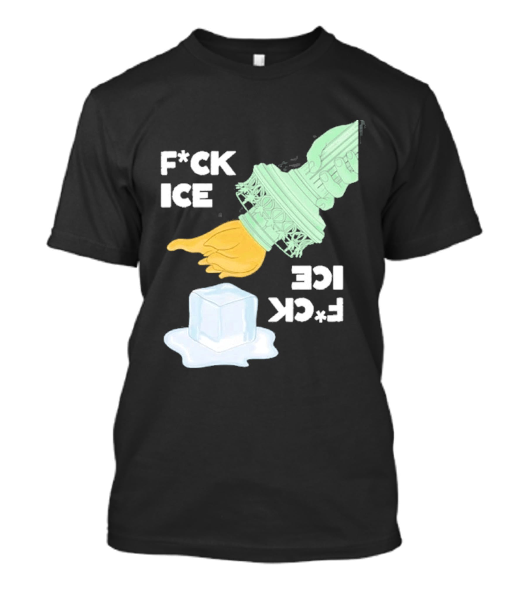 F*ck Ice Statue Of Liberty Protest Immigration T-Shirt